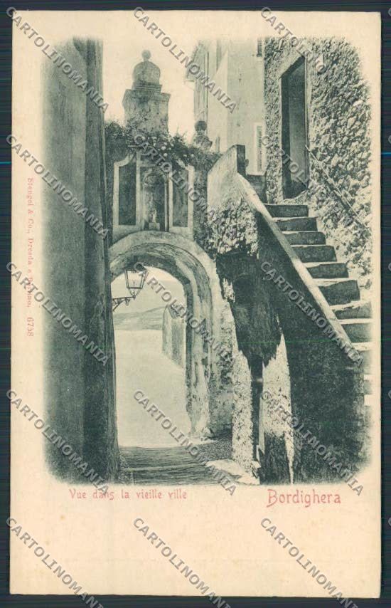 Imperia Bordighera cartolina RB0080 – fronte