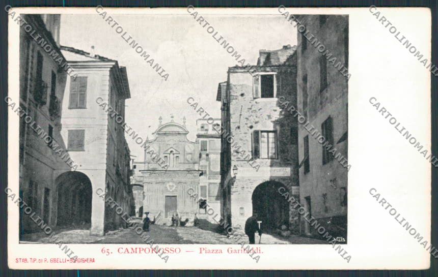 Imperia Bordighera cartolina RB0093 – fronte