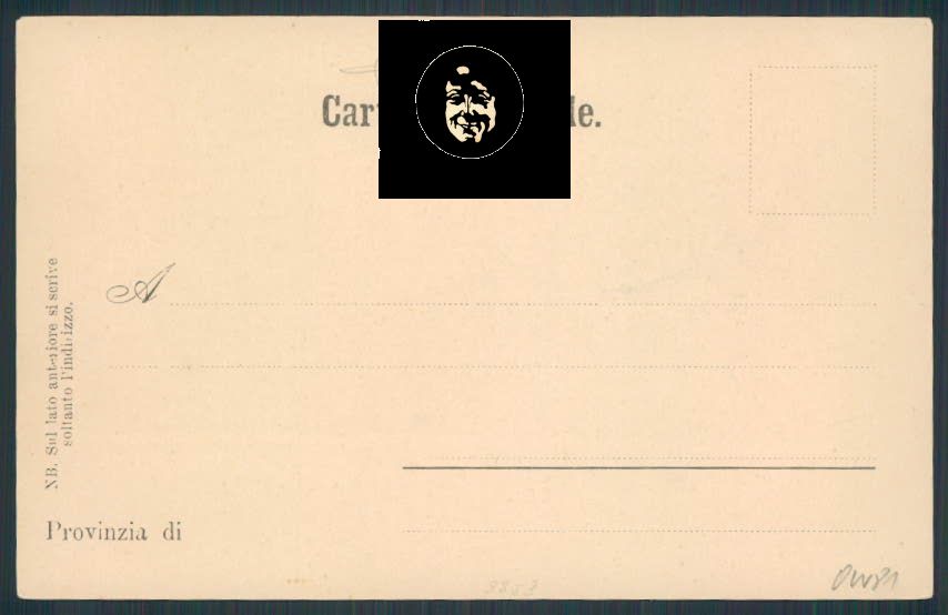 Imperia Bordighera cartolina RB0101 – retro