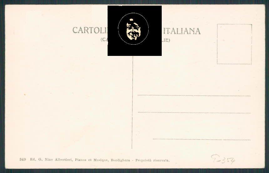 Imperia Bordighera cartolina RB0102 – retro