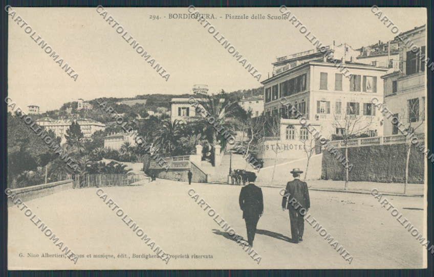 Imperia Bordighera cartolina RB0103 – fronte