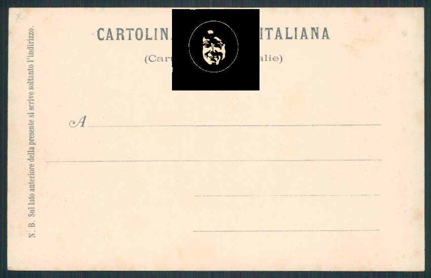 Imperia Bordighera cartolina RB0103 – retro