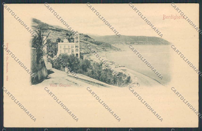 Imperia Bordighera cartolina RB0106 – fronte