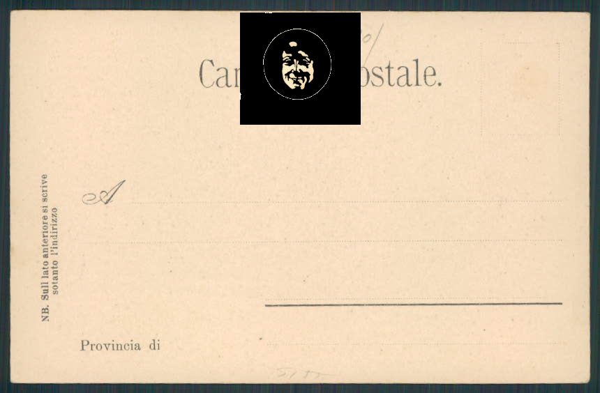 Imperia Bordighera cartolina RB0106 – retro