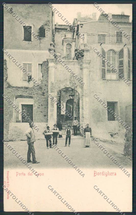 Imperia Bordighera cartolina RB0107 – fronte