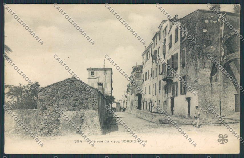 Imperia Bordighera cartolina RB0108 – fronte