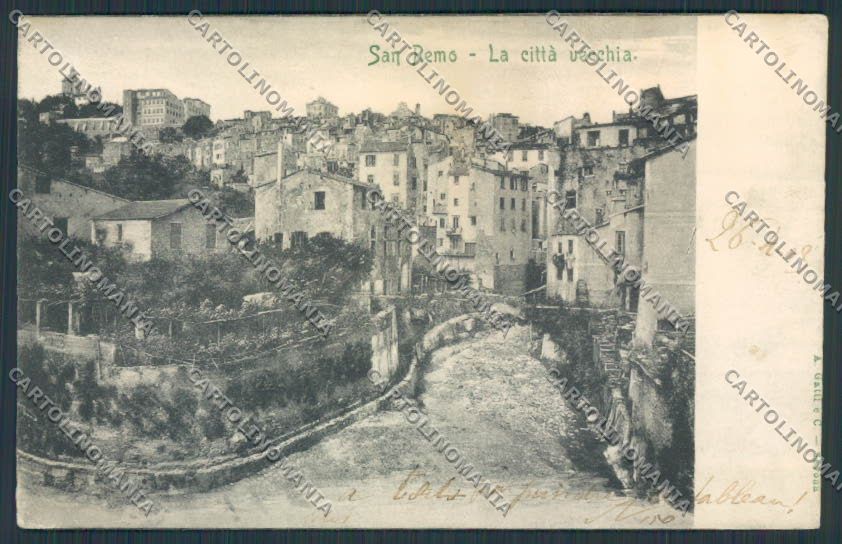 Imperia San Remo cartolina RB0118 – fronte