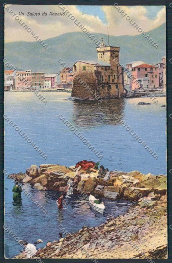 Genova Rapallo cartolina RB0166 – fronte