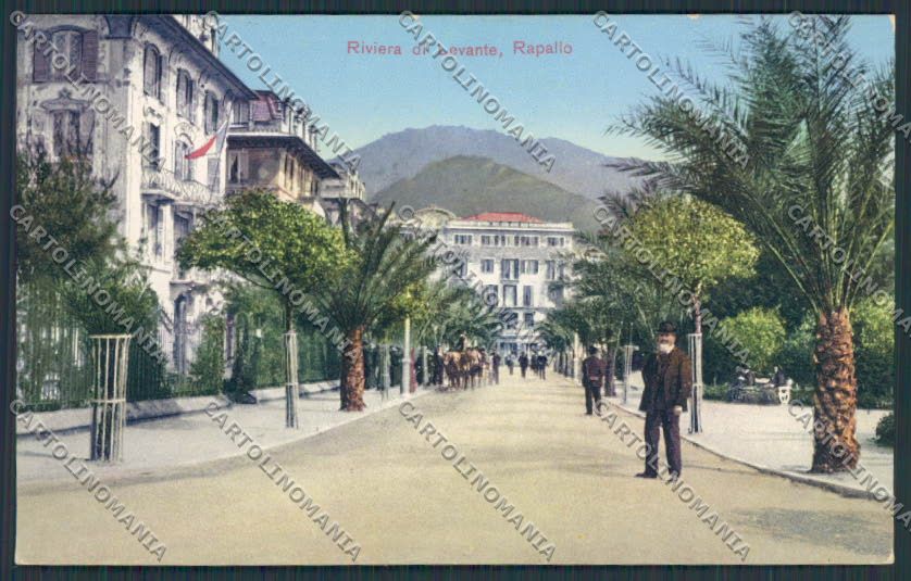Genova Rapallo cartolina RB0167 – fronte