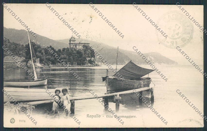 Genova Rapallo cartolina RB0176 – fronte