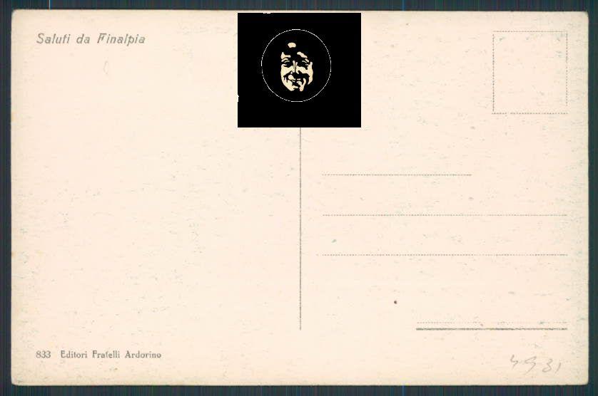 Savona Finalpia Finale Ligure cartolina RB0178 – retro