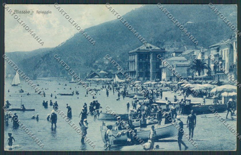 Savona Alassio cartolina RB0190 – fronte