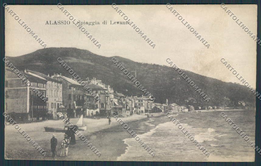 Savona Alassio cartolina RB0194 – fronte