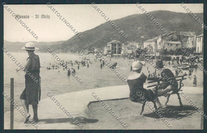 Savona Alassio cartolina RB0196 – fronte