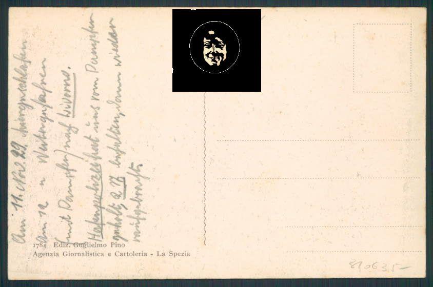 La Spezia cartolina RB0202 – retro