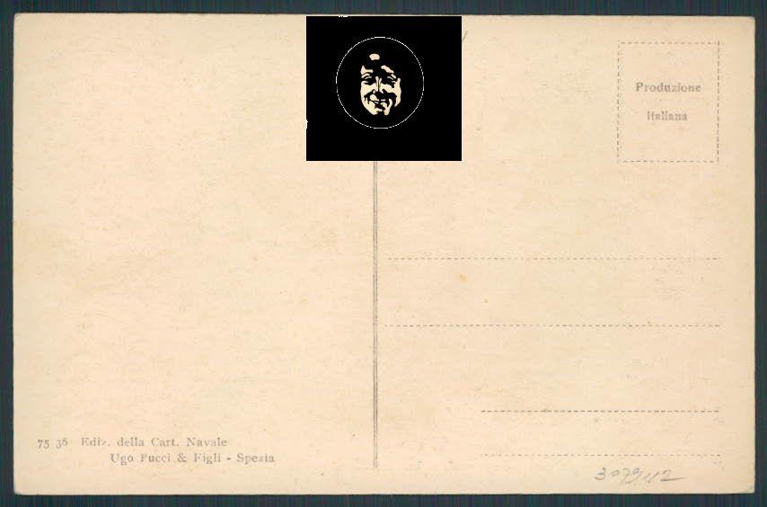 La Spezia cartolina RB0205 – retro