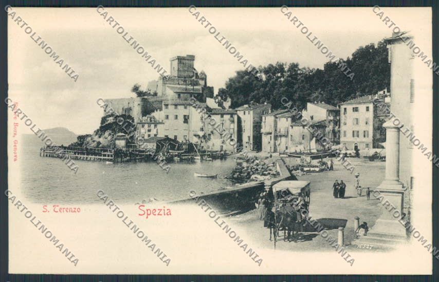 La Spezia San Terenzo cartolina RB0230 – fronte
