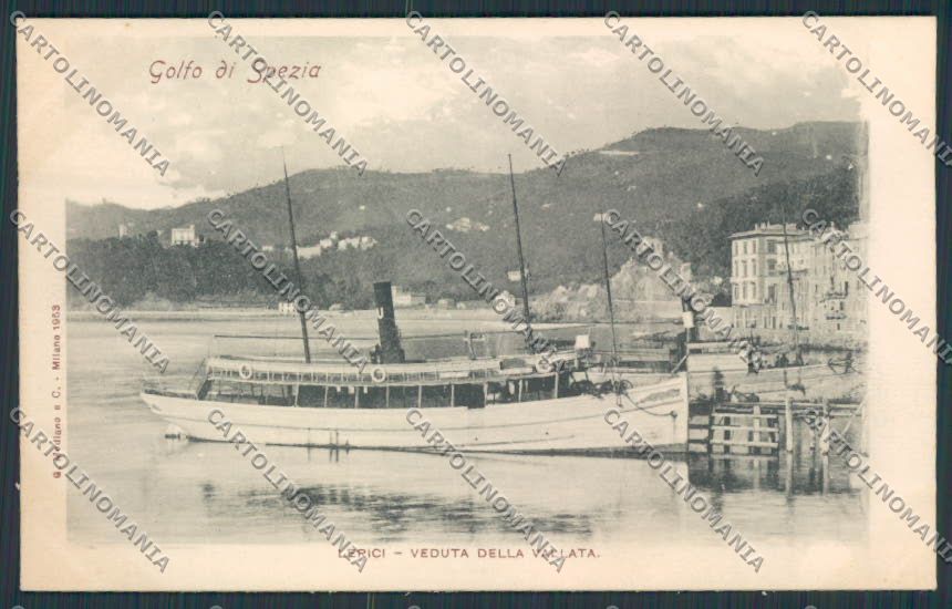 La Spezia Lerici cartolina RB0237 – fronte