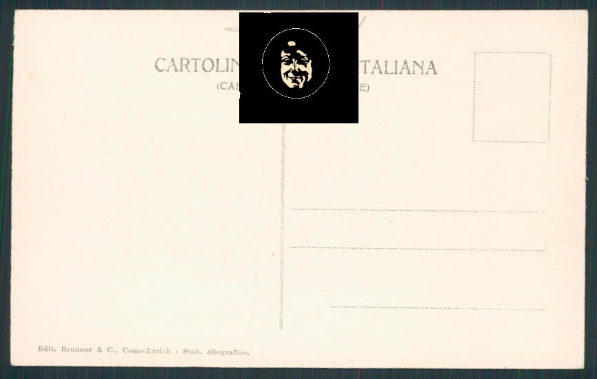 Genova Pegli cartolina RB0251 – retro