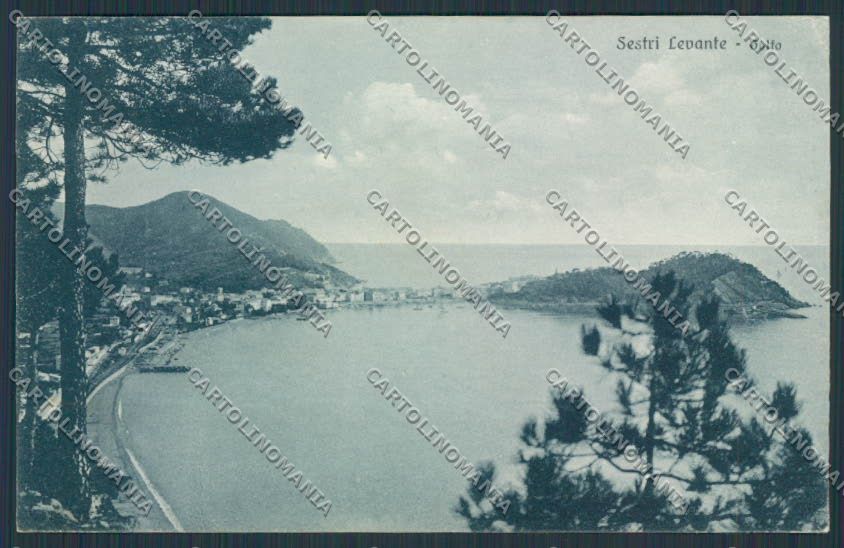Genova Sestri Levante cartolina RB0254 – fronte