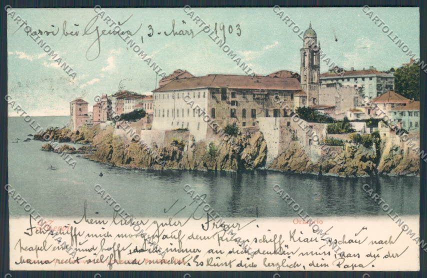 Genova Nervi cartolina RB0265 – fronte