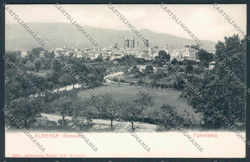 Savona Albenga cartolina RB0279 – fronte
