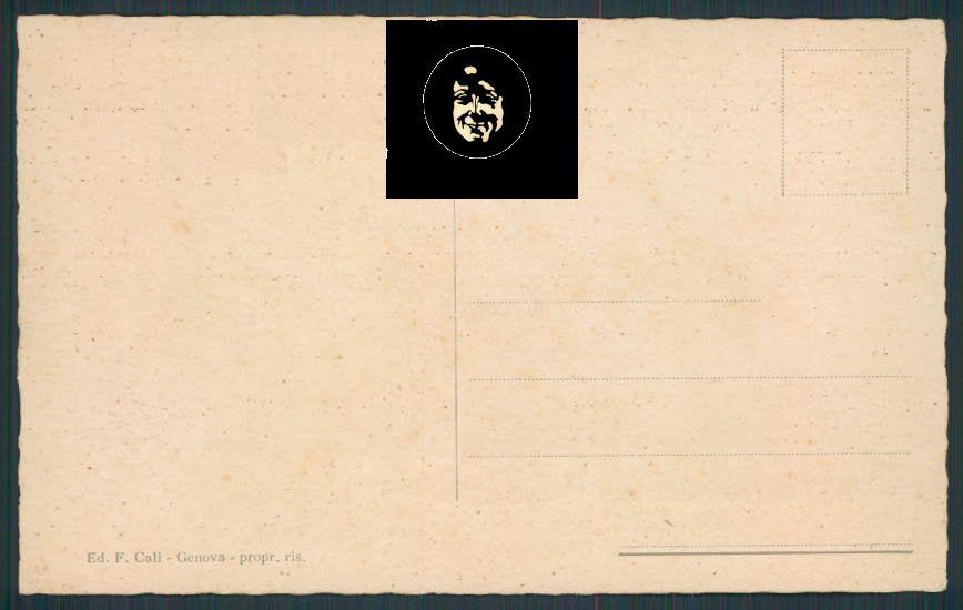 Genova Recco cartolina RB0281 – retro
