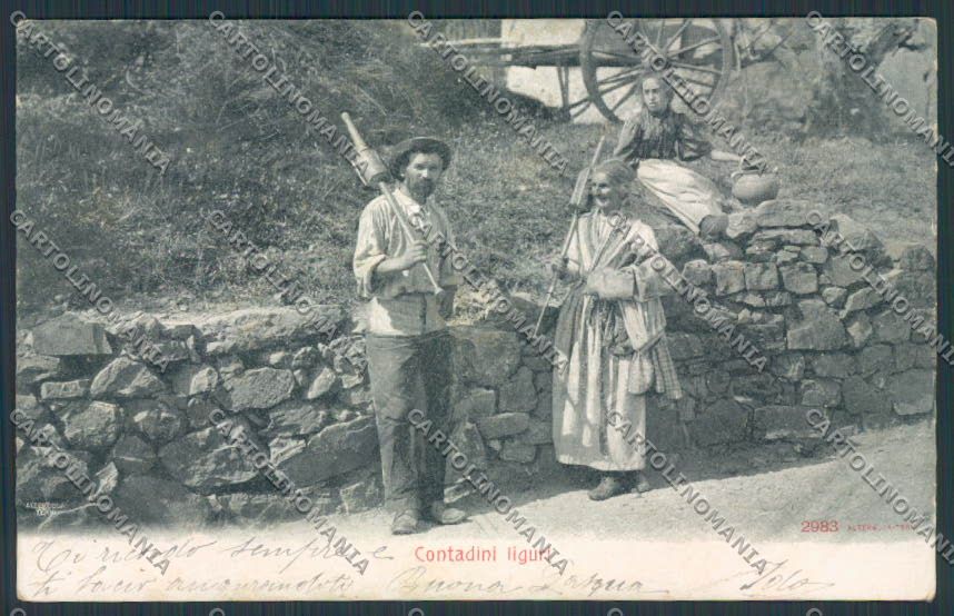 Genova Costumi cartolina RB0287 – fronte