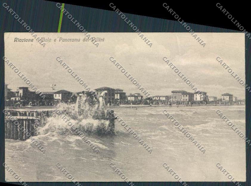 Rimini Riccione cartolina RB0296 – fronte