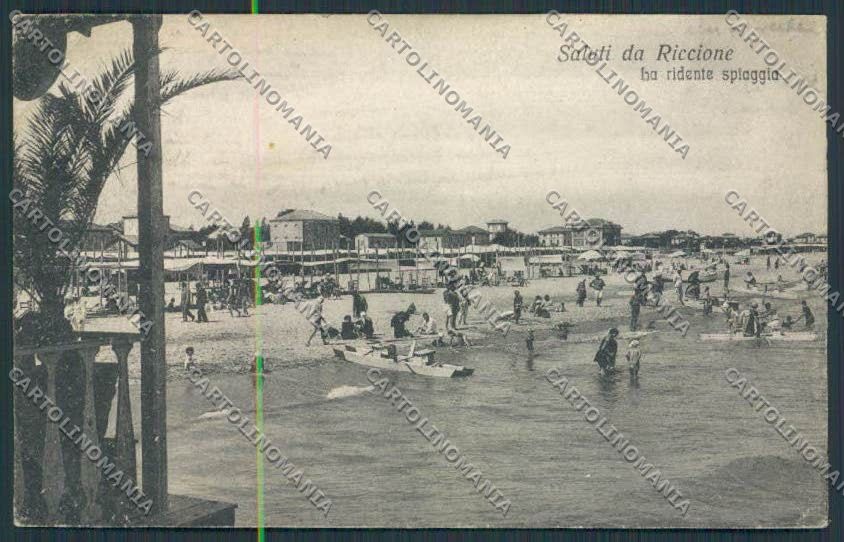 Rimini Riccione cartolina RB0299 – fronte