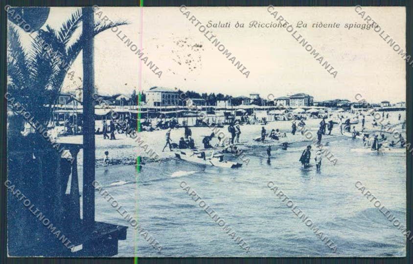 Rimini Riccione cartolina RB0303 – fronte