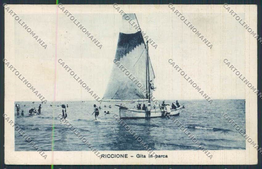 Rimini Riccione cartolina RB0307 – fronte