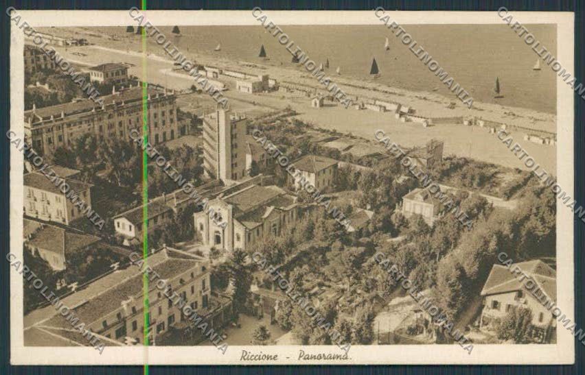 Rimini Riccione cartolina RB0309 – fronte