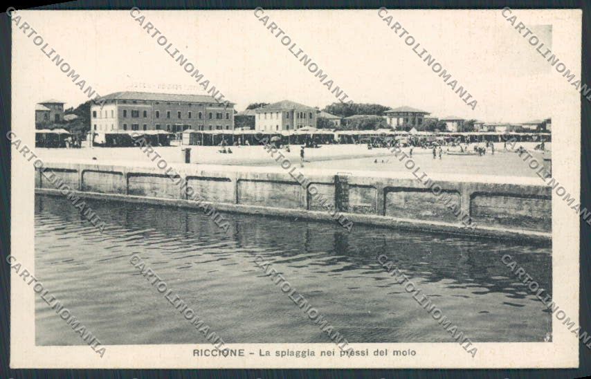 Rimini Riccione cartolina RB0313 – fronte