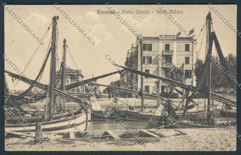 Rimini Riccione cartolina RB0321 – fronte
