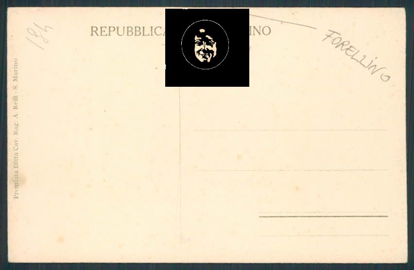Rimini San Marino cartolina RB0343 – retro