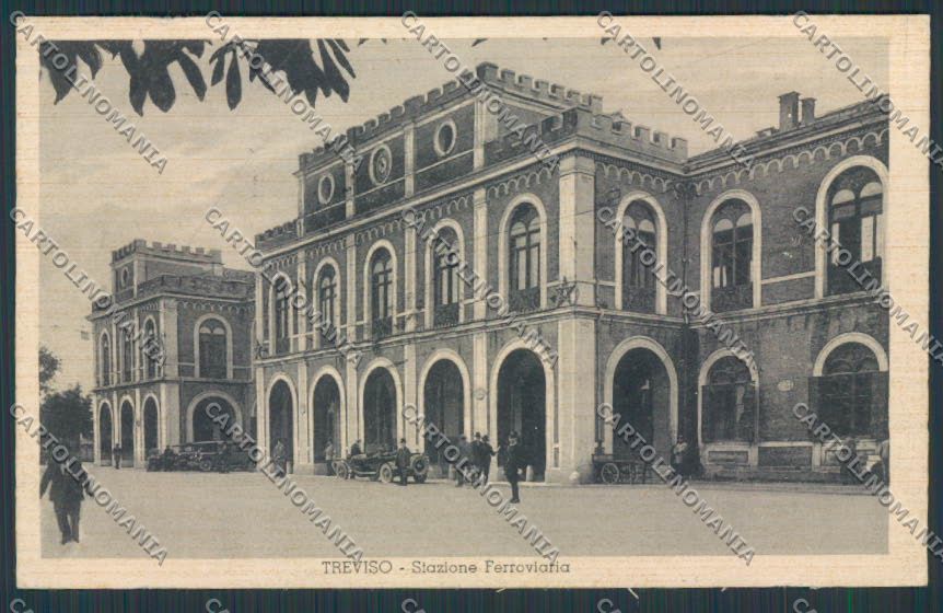Treviso Stazione cartolina RB0366 – fronte
