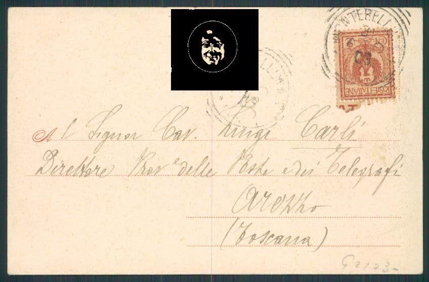 Treviso Montebelluna cartolina RB0376 – retro