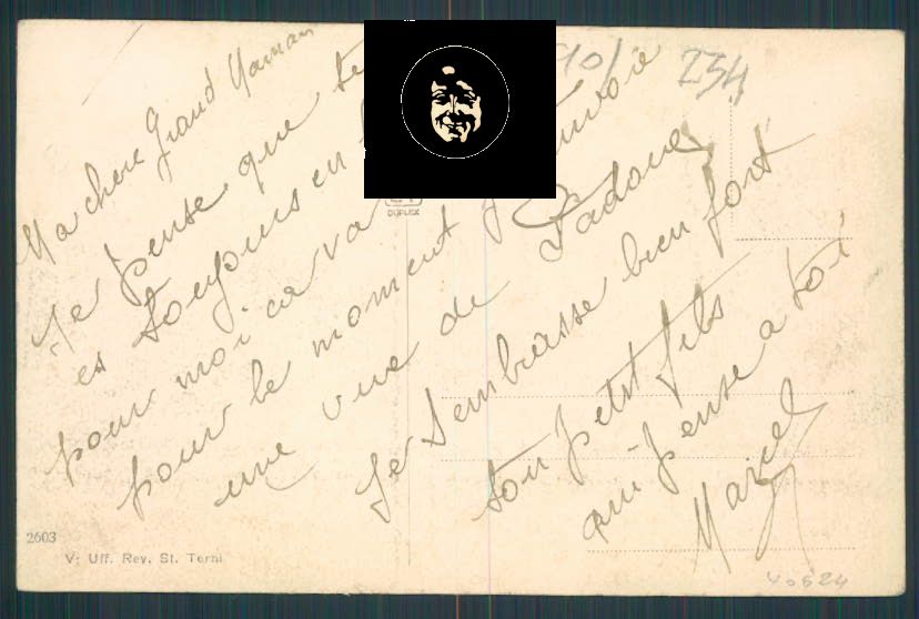 Padova cartolina RB0395 – retro