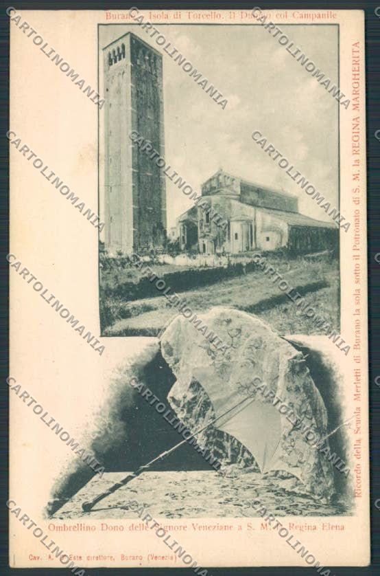 Venezia Burano Merletti cartolina RB0425 – fronte