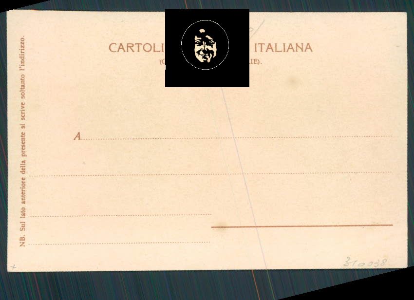 Verona cartolina RB0448 – retro
