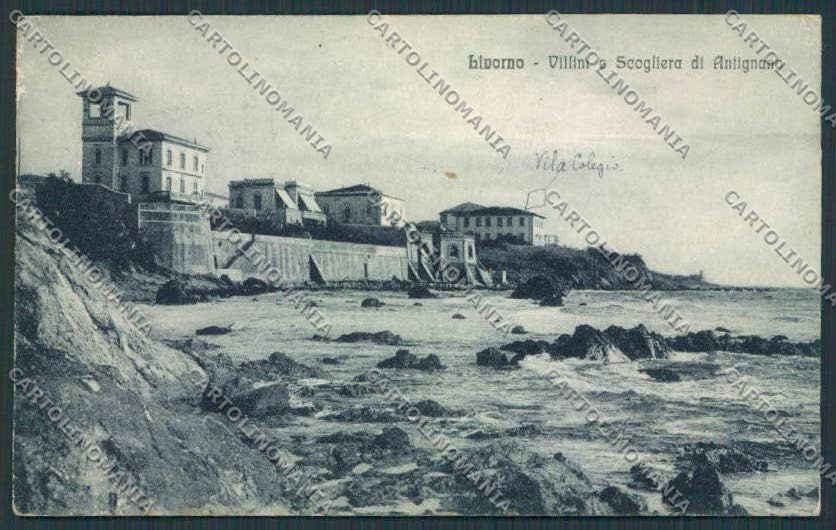 Livorno Antignano cartolina RB0473 – fronte