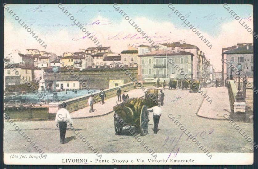 Livorno cartolina RB0487 – fronte