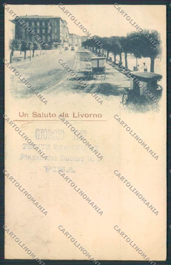 Livorno cartolina RB0491 – fronte