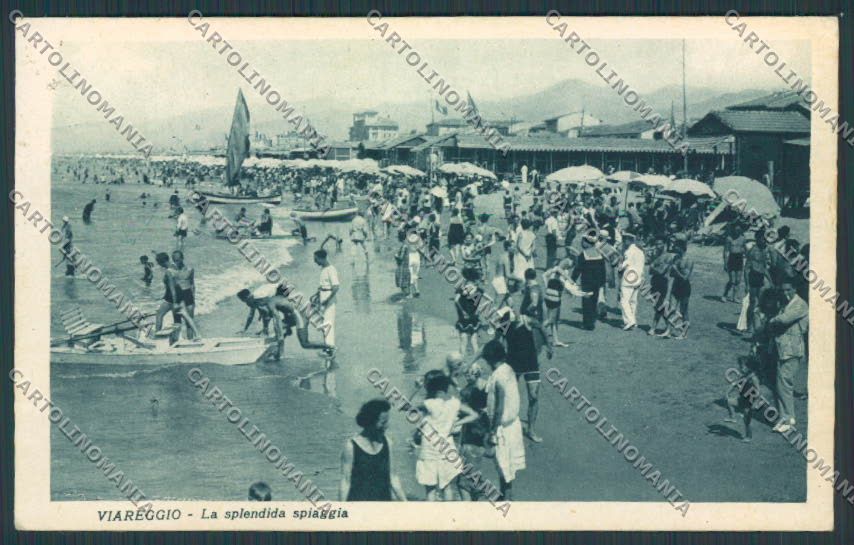 Lucca Viareggio cartolina RB0535 – fronte