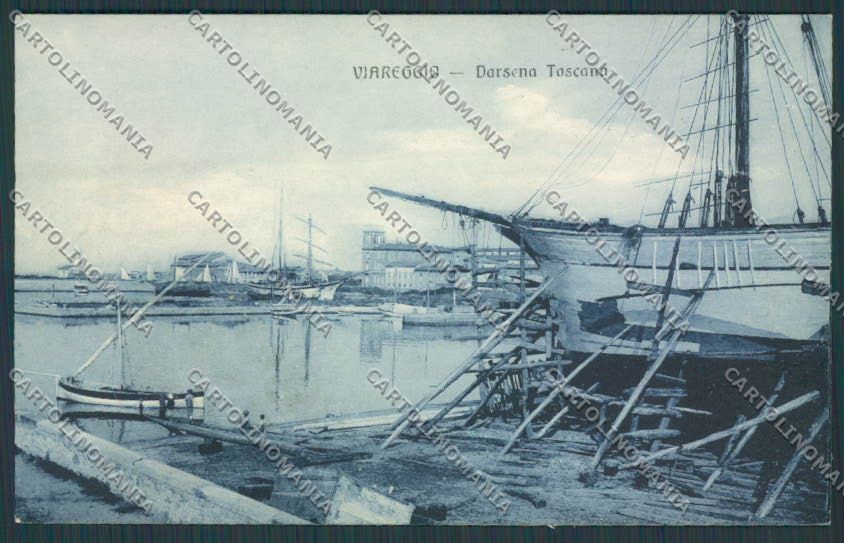 Lucca Viareggio cartolina RB0536 – fronte