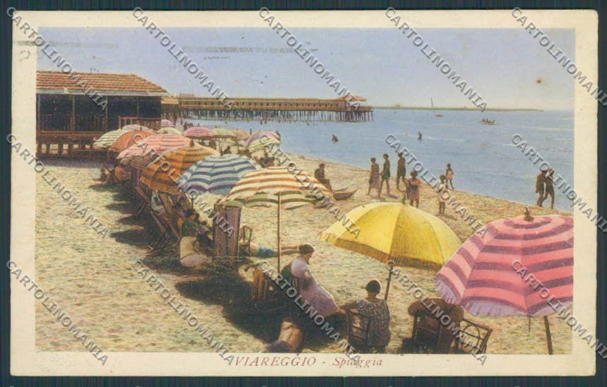Lucca Viareggio cartolina RB0538 – fronte