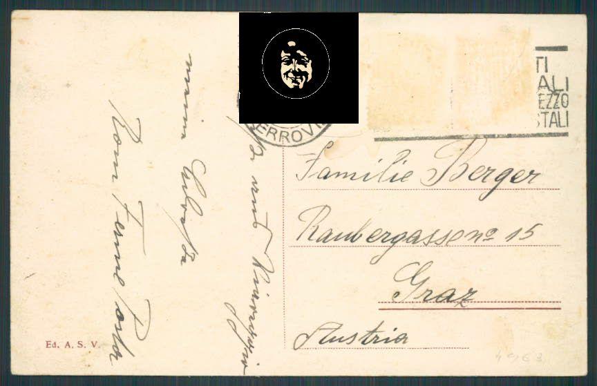 Lucca Viareggio cartolina RB0538 – retro