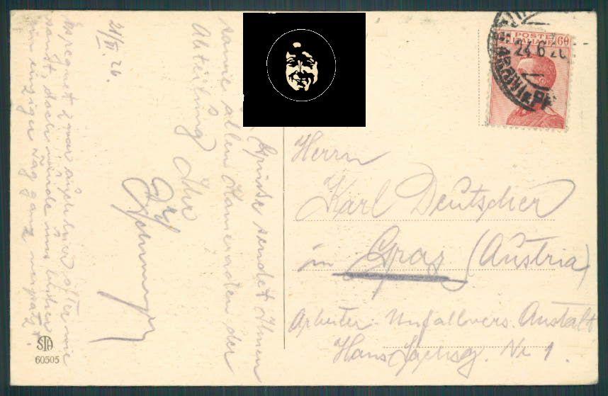 Lucca Viareggio cartolina RB0543 – retro