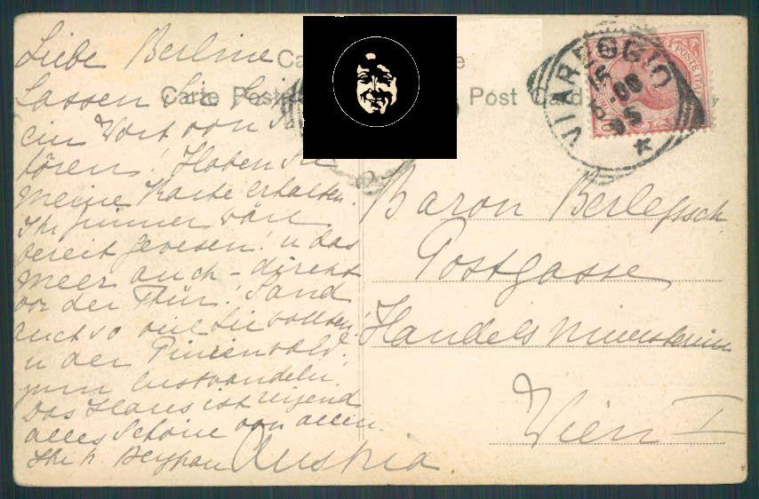 Lucca Viareggio cartolina RB0544 – retro
